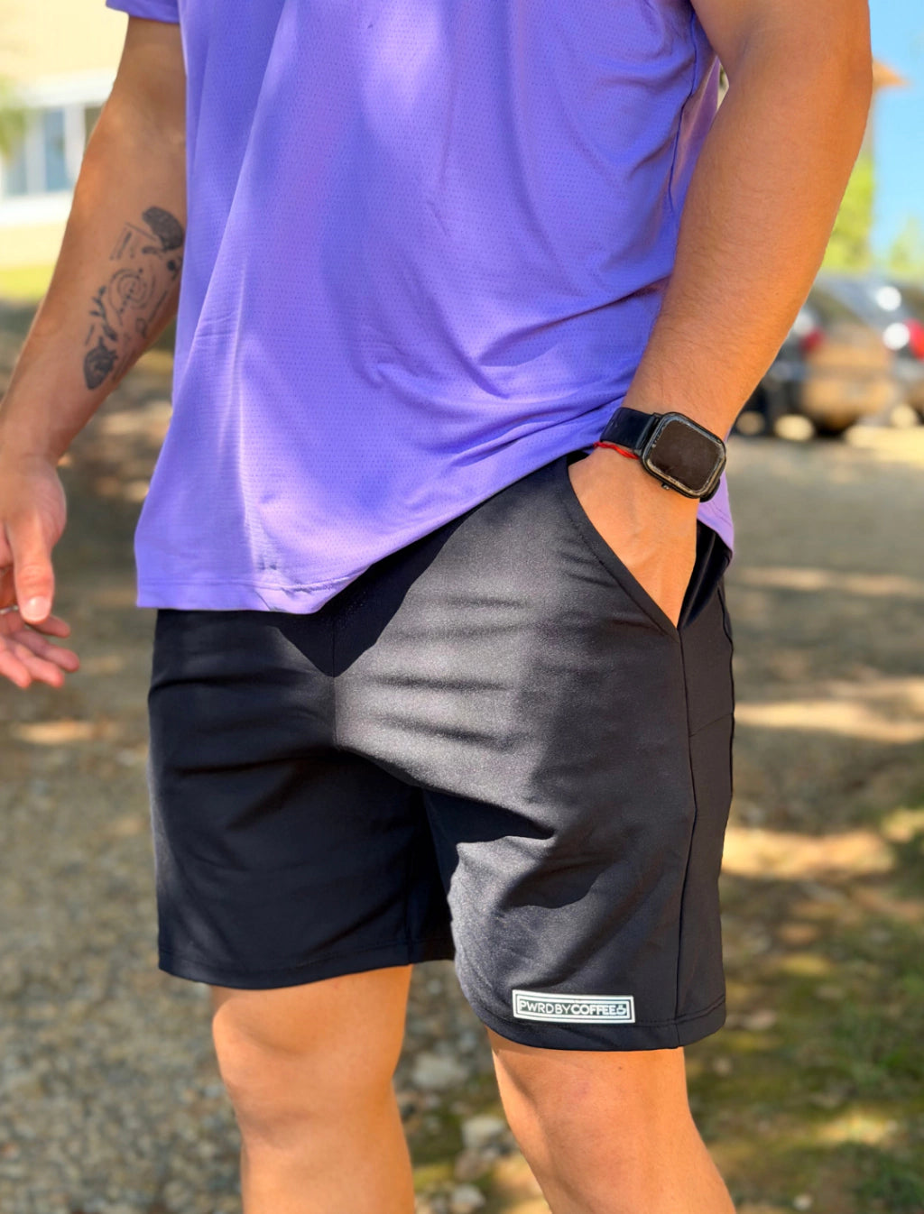 PWRD BY COFFEE - Short Homme Lucas Da Rosa