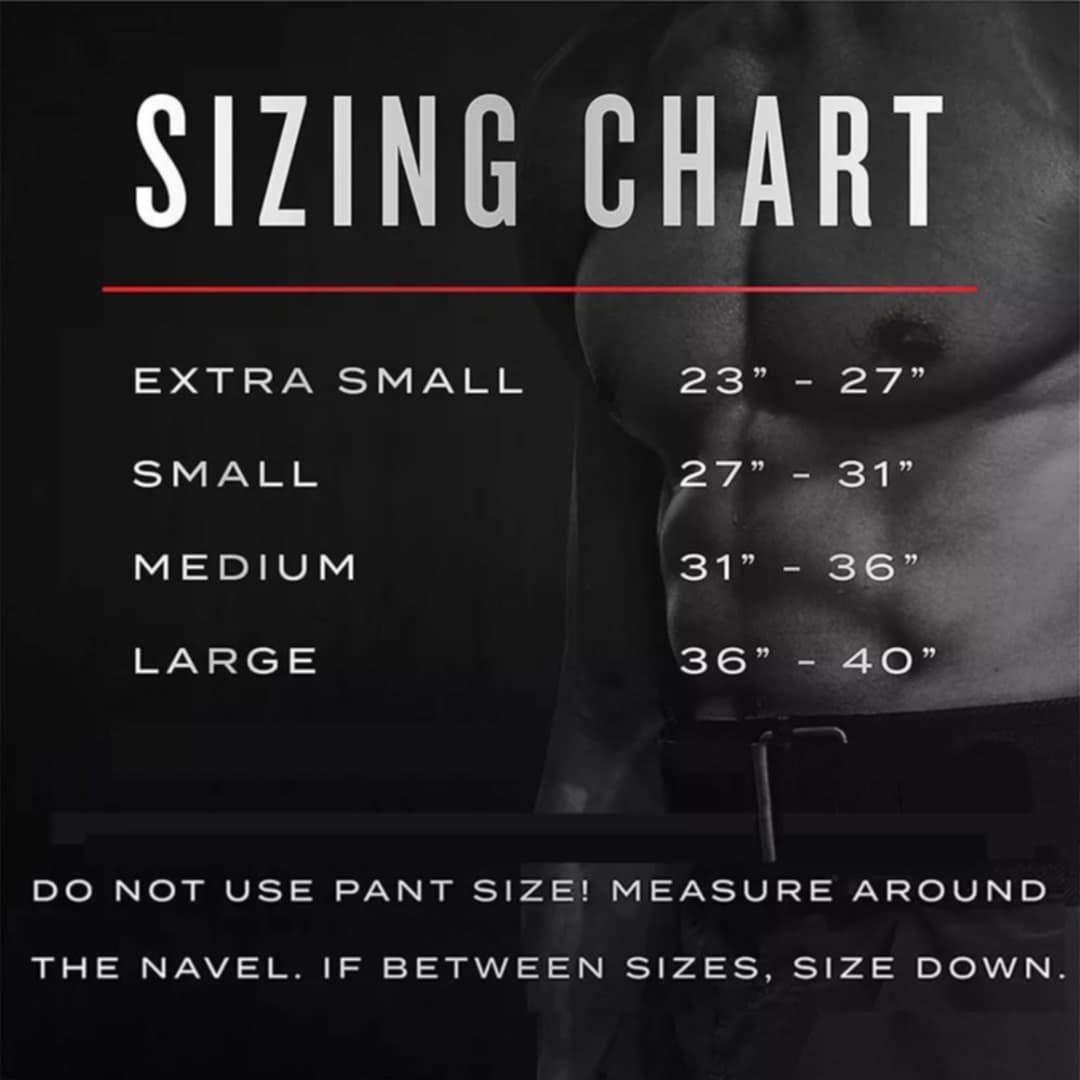 WODWARSHOP - Ceinture Haltéro Rouge et Noire