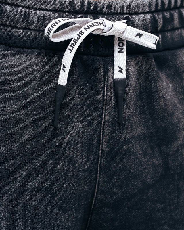 NORTHERN SPIRIT - Jogger Femme "Cozy" Washed Black