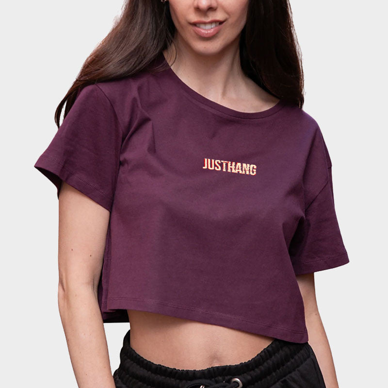 JUST HANG - Crop Top "Japan Graph"