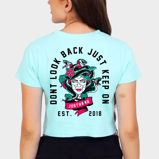 JUST HANG - "Medusa" Crop Top