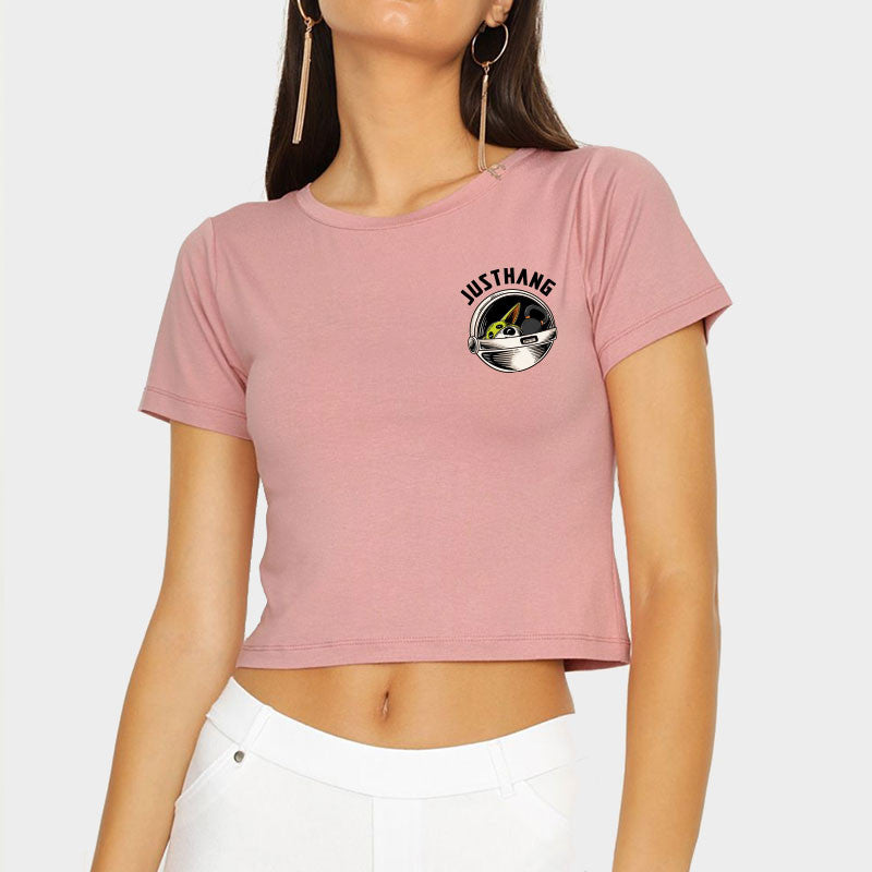 JUST HANG - Crop Top "Pandalorian 2.0"