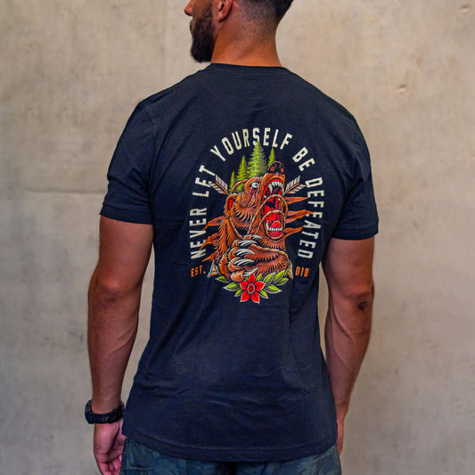 JUST HANG - Men's T-shirt "Bear Gets Up"