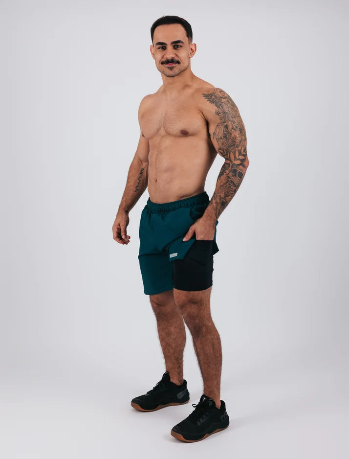 PWRD BY COFFEE - Short Homme Squat (5 coloris)