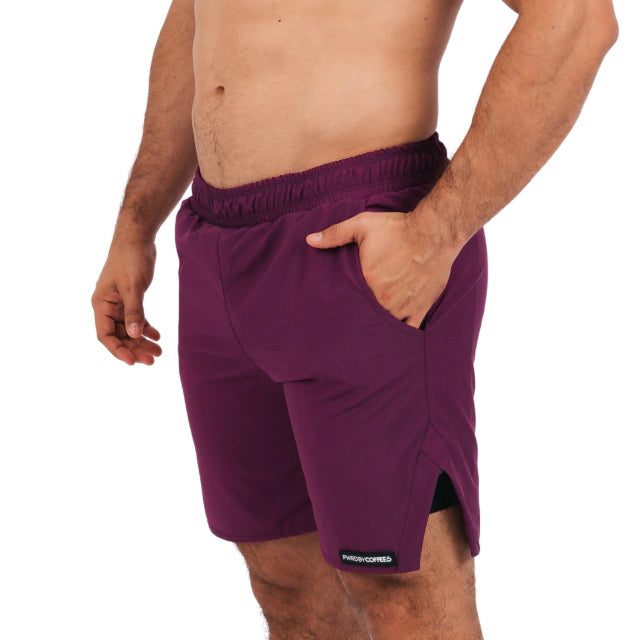 PWRD BY COFFEE - Short Homme Squat (5 coloris)
