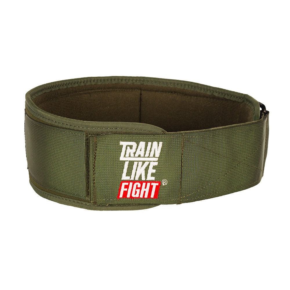 TRAIN LIKE FIGHT -Ceinture d'haltérophilie "Entry" - OD GREEN