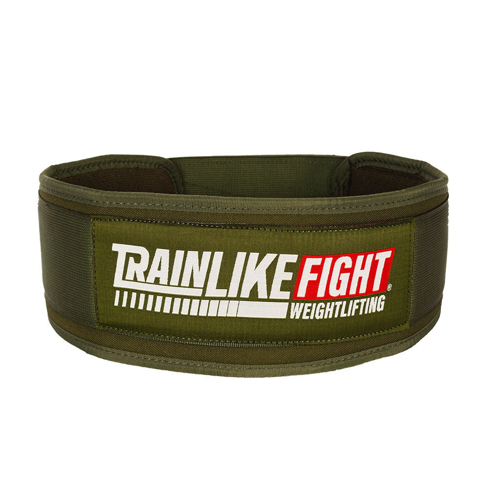 TRAIN LIKE FIGHT -Ceinture d'haltérophilie "Entry" - OD GREEN