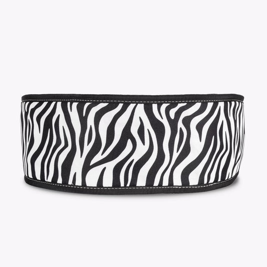 TRAIN LIKE FIGHT - Ceinture d'haltérophilie HR - Animal Print Zèbre