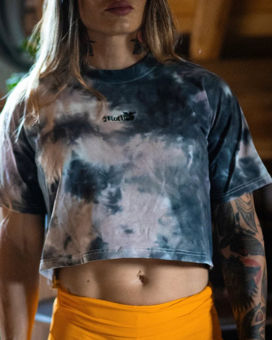 PWRD BY COFFEE - Crop Lilas Tahiti