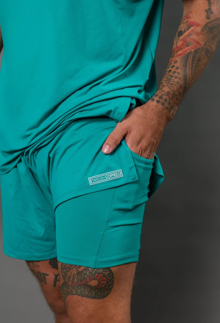 PWRD BY COFFEE - Short Homme Snatch (2 coloris)