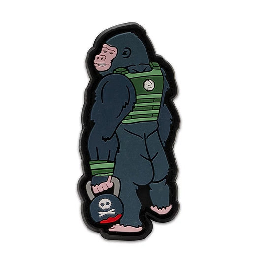 TRAIN ALS VECHTEN - "Silverback" Patch