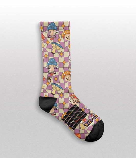 STRID3 - Chaussettes "Trippy Mushroom"