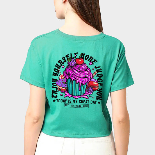JUST HANG - Crop Top "Cupcake"
