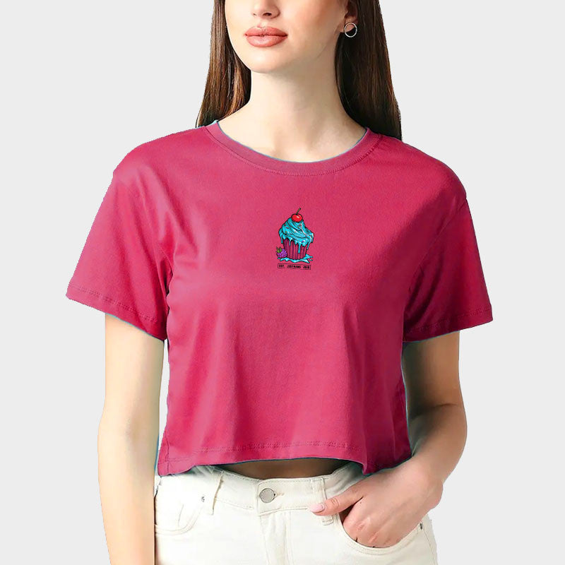 JUST HANG - Crop Top "Cupcake"