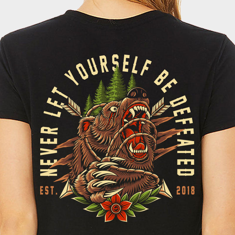 JUST HANG - Crop Top "Bear Gets Up"