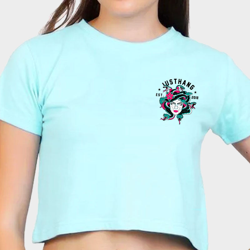 JUST HANG - "Medusa" Crop Top