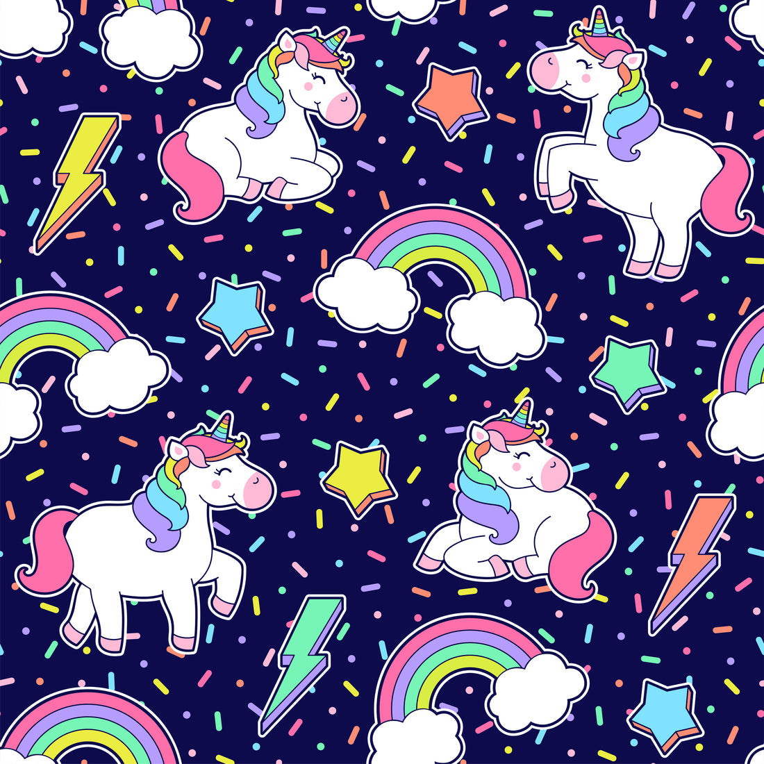 STRID3 - Chaussettes "Unicorns &  Rainbows"