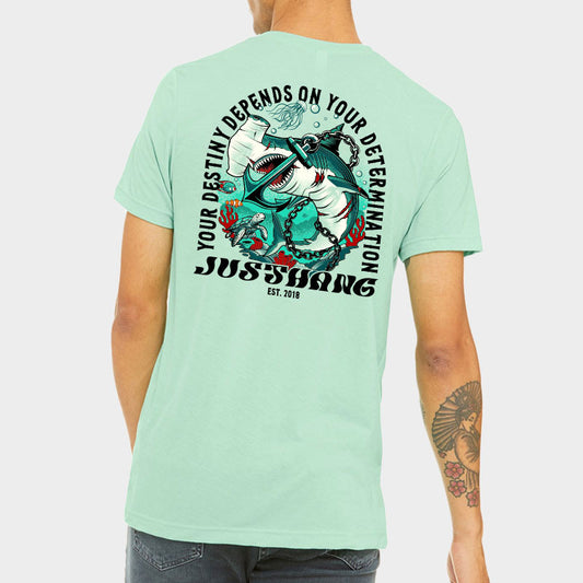 JUST HANG - T-shirt Homme "Hammerhead Shark"