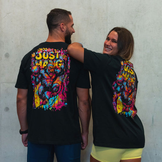 JUST HANG - Unisex Oversized T-shirt "Gorilla"
