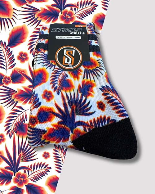 STRID3 - Chaussettes "Hypno Floral"