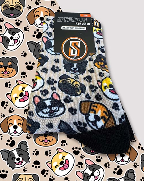 STRID3 - Chaussettes "Puppy Love"